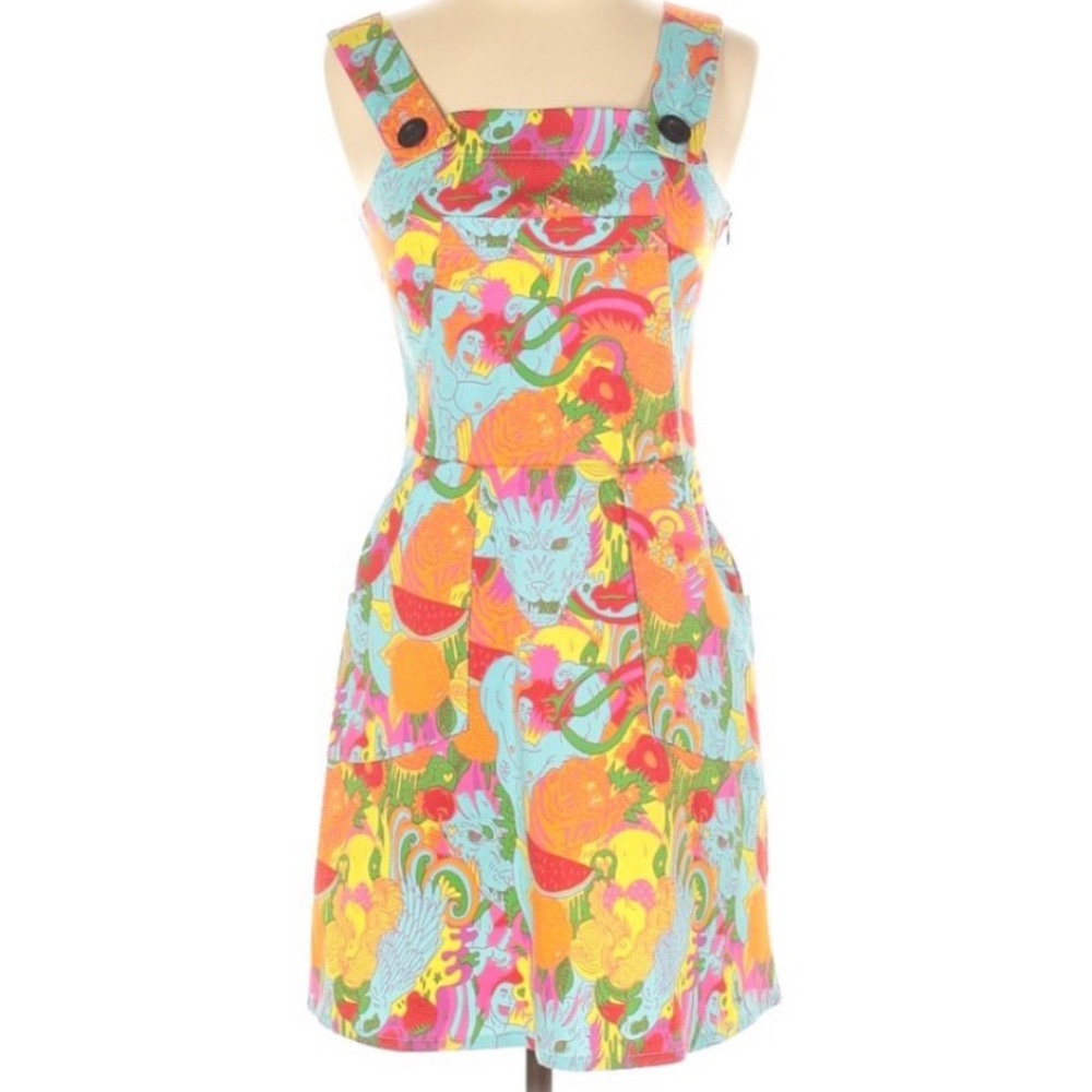 Nooworks Muscle Beach Overall Dress XS
